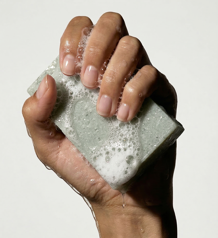 Peppermint Loofah Soap